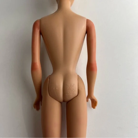 Vintage Barbie Blonde Bubble Cut Barbie Doll